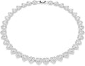 Swarovski Ariana Grande Collection, Clear Crystal & Pearls, Rhodium Finish, Necklaces, Earrings and Bracelets